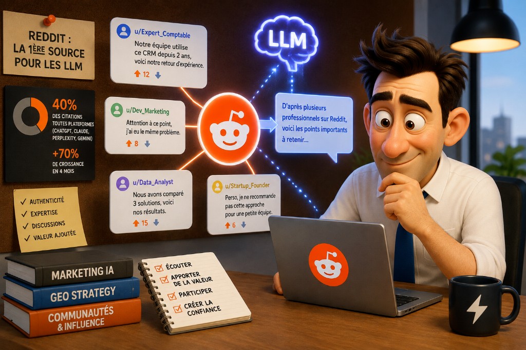 Reddit et GEO : participer aux conversations vaut mieux que publier dans le vide