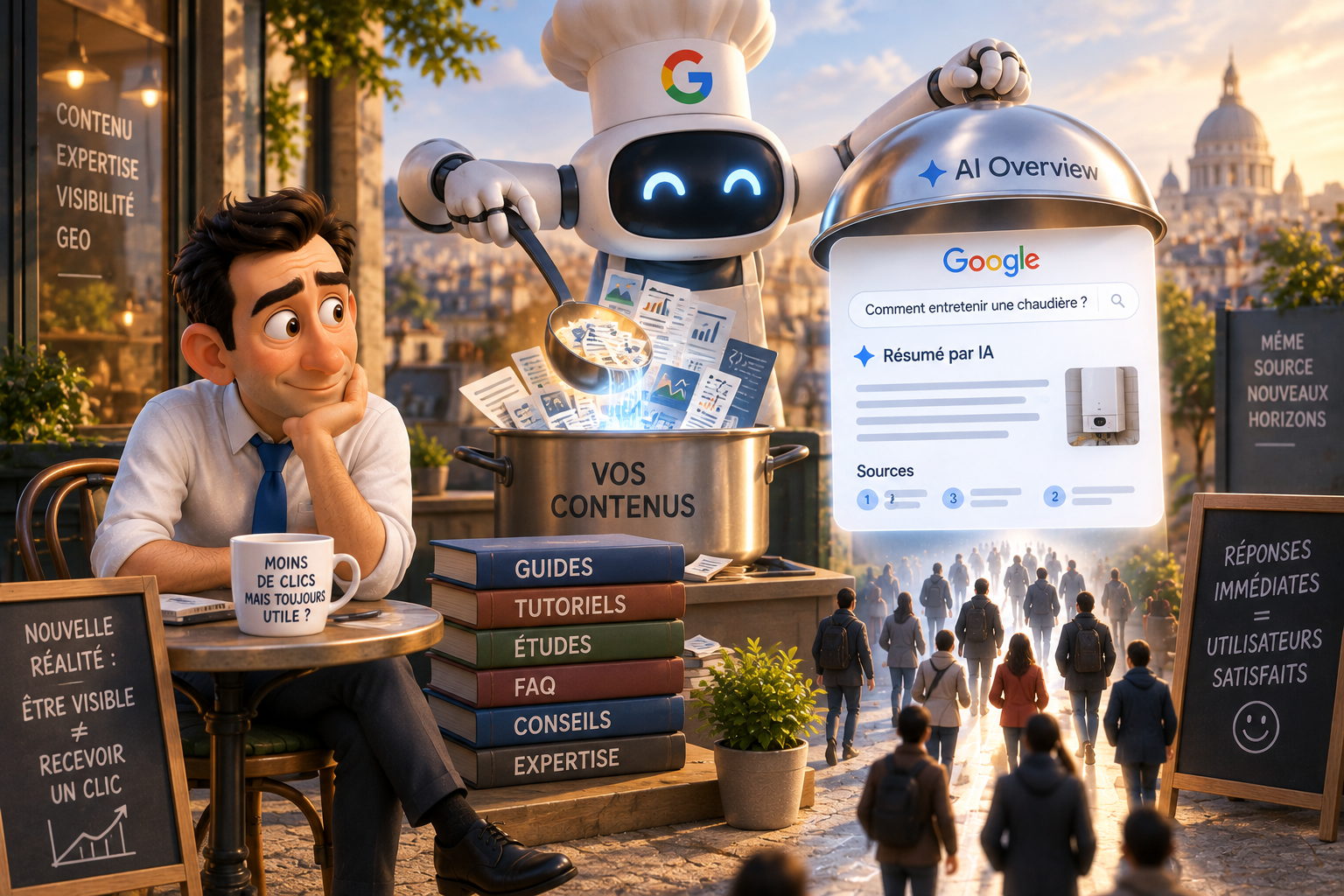 Le résumé de Google qui a tué le clic